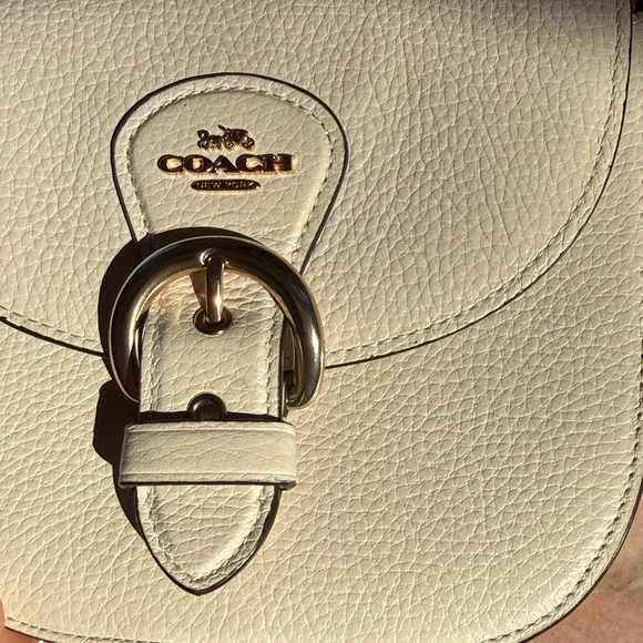 Coach EUC Off-White Leather shoulder & Crossbody Bag - Picture 2 of 16